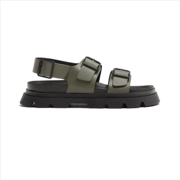 Zara Double Buckle Track Sandals
